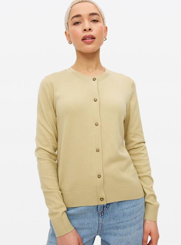 Light Khaki Soft Touch Core Cardigan 22